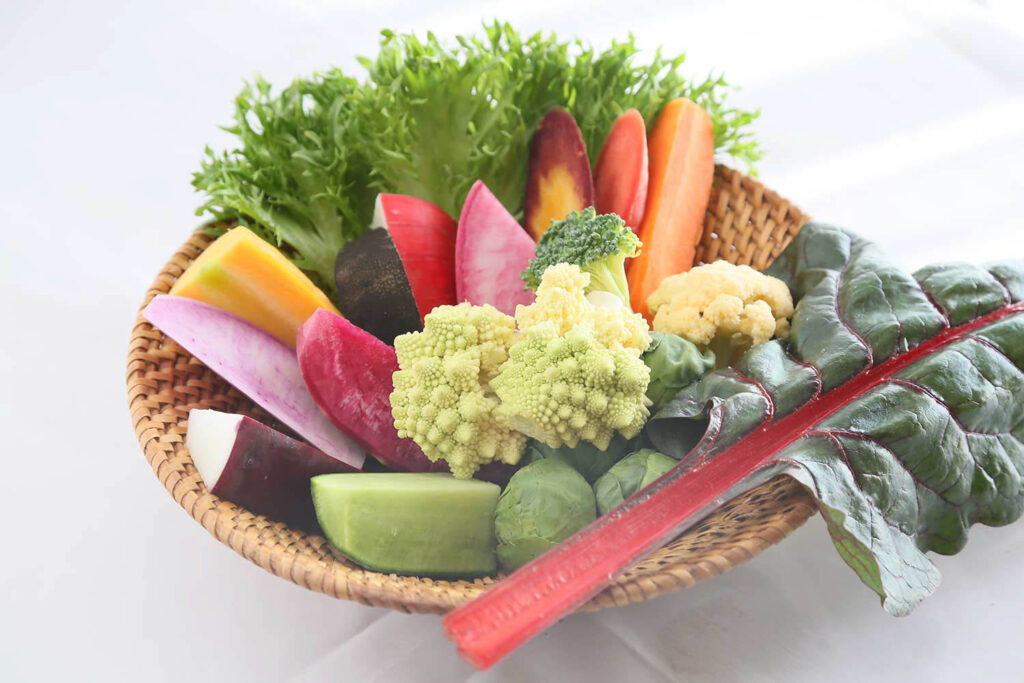 色とりどりの鎌倉野菜